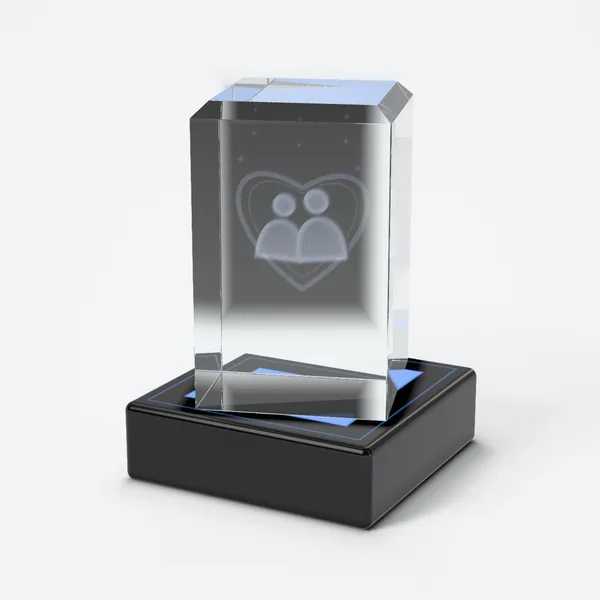 3D photo crystal