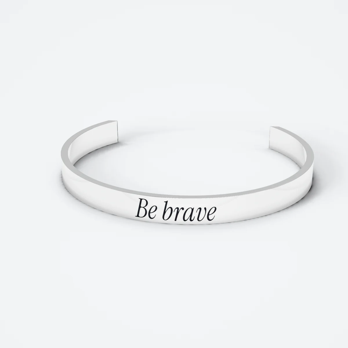Engraved cuff bracelets