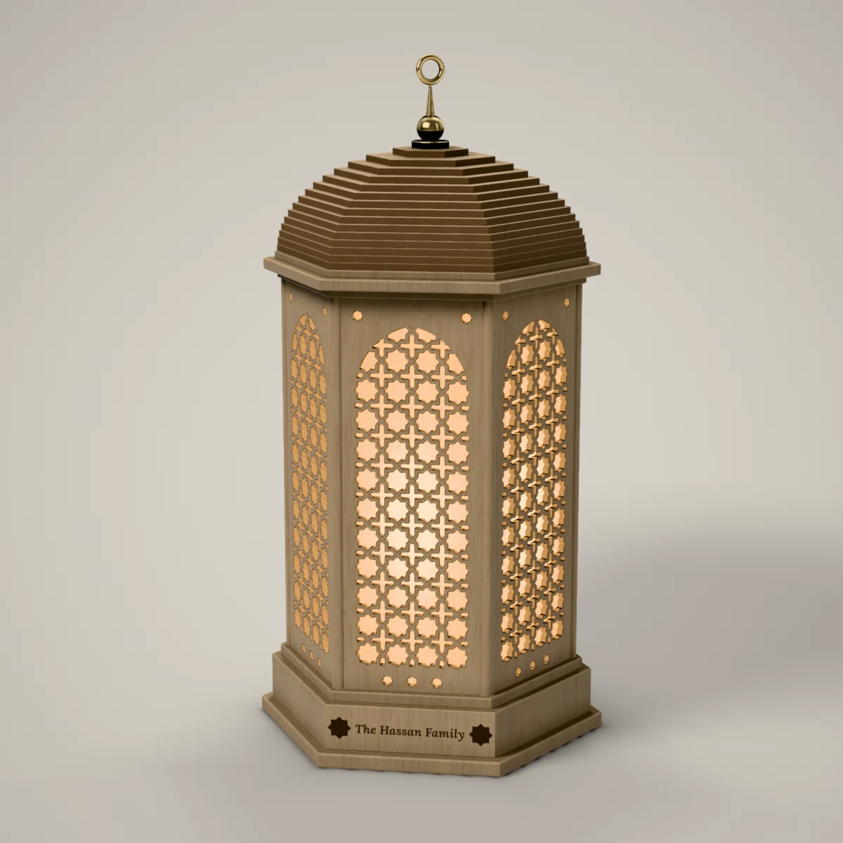 Laser-cut lanterns