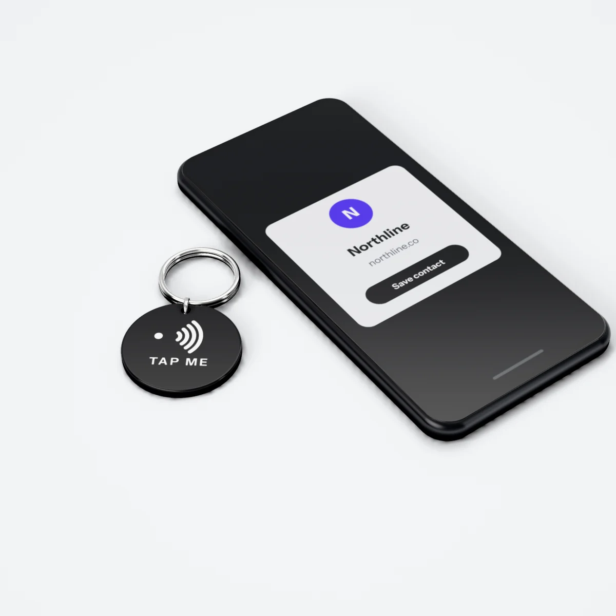 NFC tap keychains